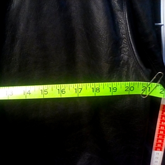 Genuine leather jacket Irwin bilerman By exchange,Brand - Picture 9 of 10